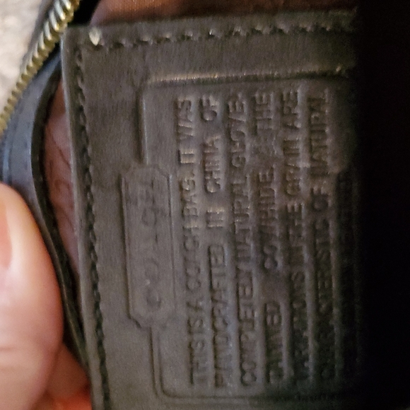 Leather COACH Handbag - Picture 5 of 6